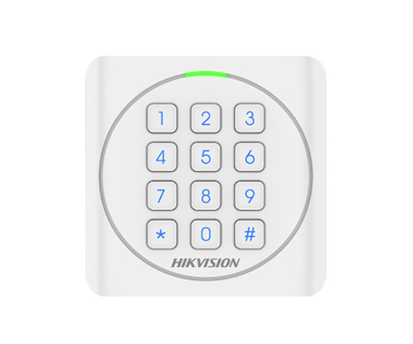 【?？低旾C密碼門禁讀卡器】?？低旽IKVISION數(shù)字鍵盤門禁IC讀卡器DS-K1801MK